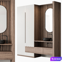 Bathroom Set Stone Wall - Set 60