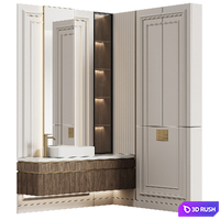 Bathroom furniture 16 in modern classic style