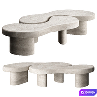 U&ME TABLE TRAVERTINE