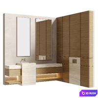 Bathroom Furniture Composition 01