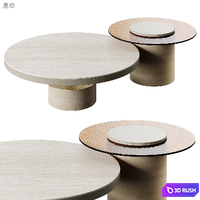 Ana Roque TAGE TRAVERTINO Outdoor Table