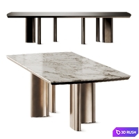Poliform Adrien Marble Dining Table