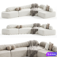 Edra On The Rocks Sectional Sofa