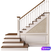 Stair in a classic style.Classic Modern interior Stair