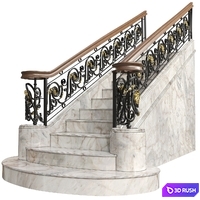 Wrought iron railing Art. 72