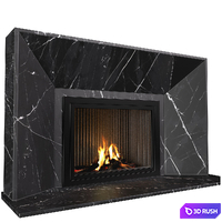 Marble Fireplace in Art Deco style. Marble Fireplace modern ArtDeco
