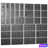Bestten US wall switch and sockets