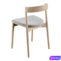 Kite dining chair 3D Model Vray, Corona