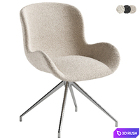 Dining chair made of boucle fabric Asyar