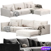 Bristol with Ottoman Sofa by Poliform