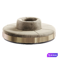 Sofa for Mall or reception 3D Model Corona