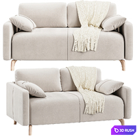 Sofa Lieri Mini Velvet Light