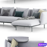 Tribu Senja Sofa 3D Model Vray
