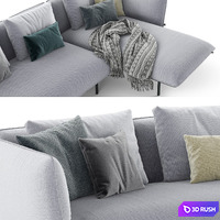Tribu Senja Sofa 3D Model Vray