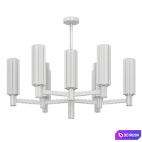 Chandelier Barolo Dantone Home medium 3D Model Corona