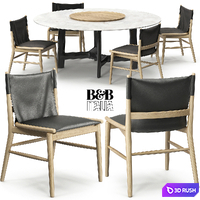 Jens chair Alex table B&B Italia