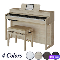 Roland HP 702 Digital Piano 3D Model Corona
