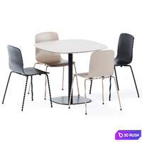 Hale Table by De Vorm 3D Model Corona