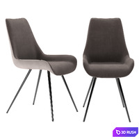 Celia Chair and Vermont Table 3D Model Corona