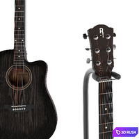 Rockdale Guitar 3D Model Corona