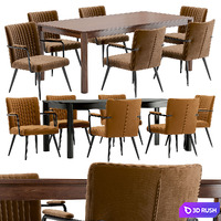 Dining chair Ronda and table Bergen Bgt35