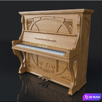 Piano Rud Ibach Sohn 3D Model Corona