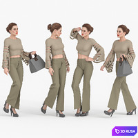 Fashion Woman 04 Poses