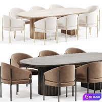 Solana Dining Chair, Osten Table