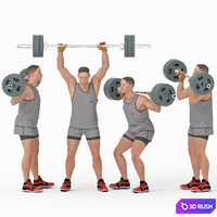 Bodybuilder Man 04 Poses