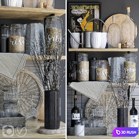 Decorative set for the kitchen 5