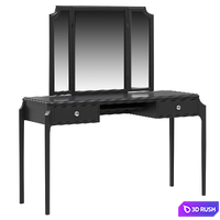 Dantone Home Le Visage dressing table with drawers and mirror