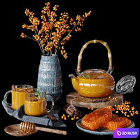 Honeycomb decorative set
