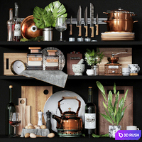Kitchen decorative set