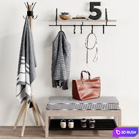 Hallway, Floor Hanger Shelf, Bench Pottery Barn Bag