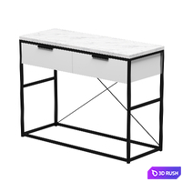 Nord Dressing table (White/Statuario)