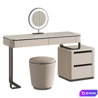 Kelvin Dressing Table with LED Mirror