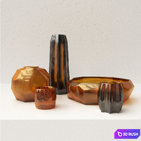 Set of vases Guaxs (vray GGX, corona PBR)