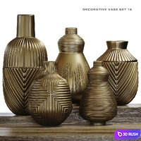 Decorative vase set