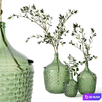 Zara glass bottles