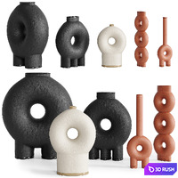 FAINA KUMANEC set of vases