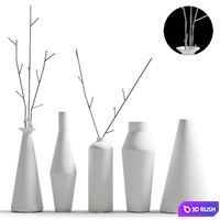 Decorative set 10 Vases