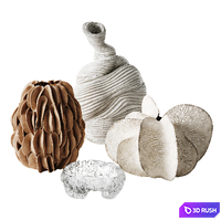 Set of decorative vases01