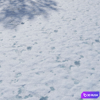 Snow Ice PBR material 4k Seamless Set 01