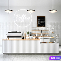 COFFEE SHOP 4 (Corona, Vray)