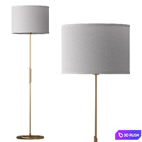 Floor lamp Dantone Home Linear 3D Model Corona