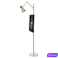Floor Lamp Modern Easel Floor Lamp