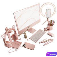 Decor for the workplace in the nursery_3 3D Model Vray