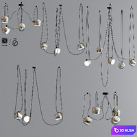 Aim Pointed Lighting Set Chrome
