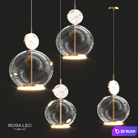ROSA LED pendant lamp