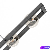 Furnwise - Industrial Ceiling Light Aiden 5L 3D Model Vray, Corona